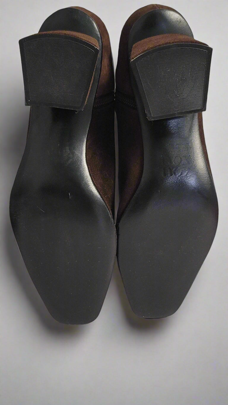 Ola Boot in Coffee Suede Size 41