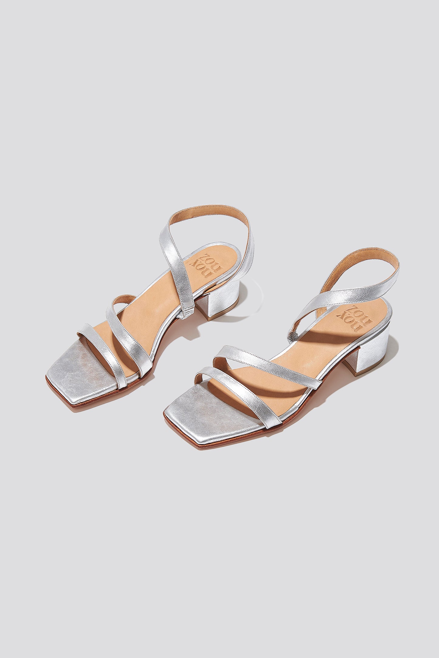 Delfina Sandal in Silver (USA)