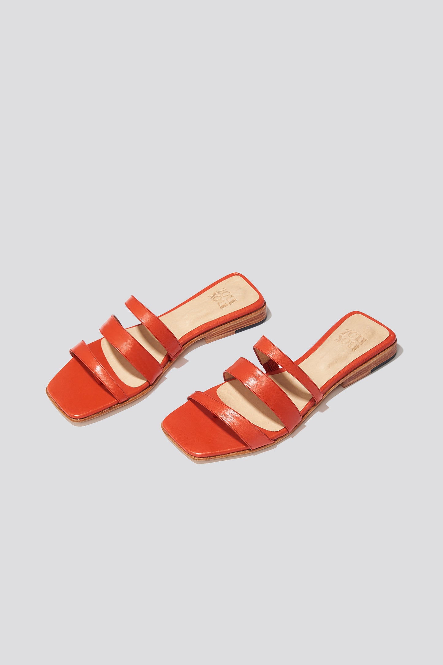 Lagos Thong Sandal in Tomato