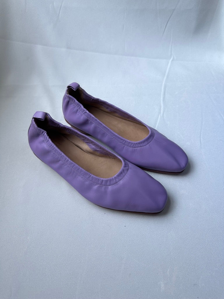 Daria Flat in Lilac Size 37
