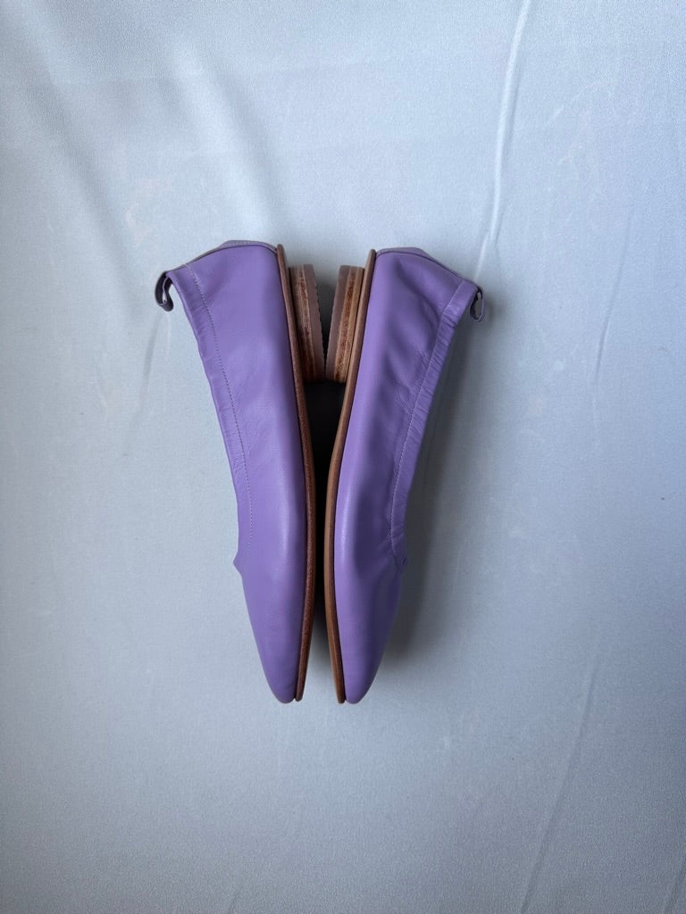 Daria Flat in Lilac Size 37