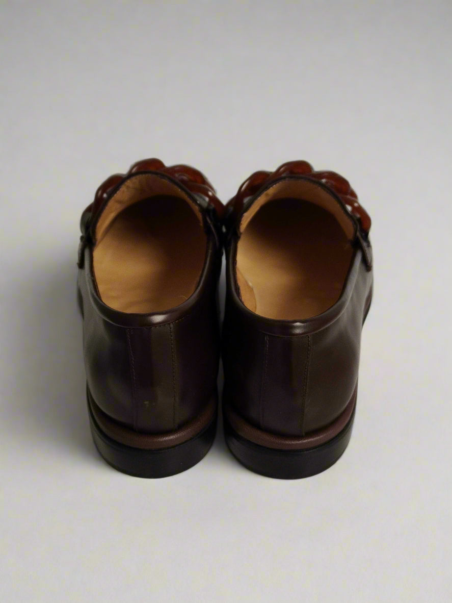 Alma Loafer in Pinot/Amber Size 38