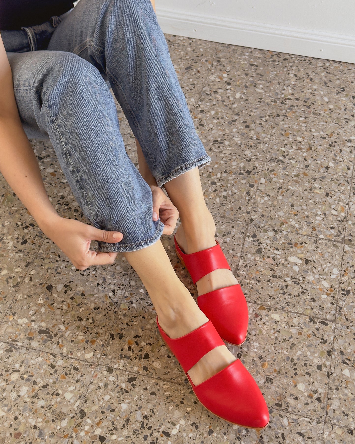Mule in Cherry
