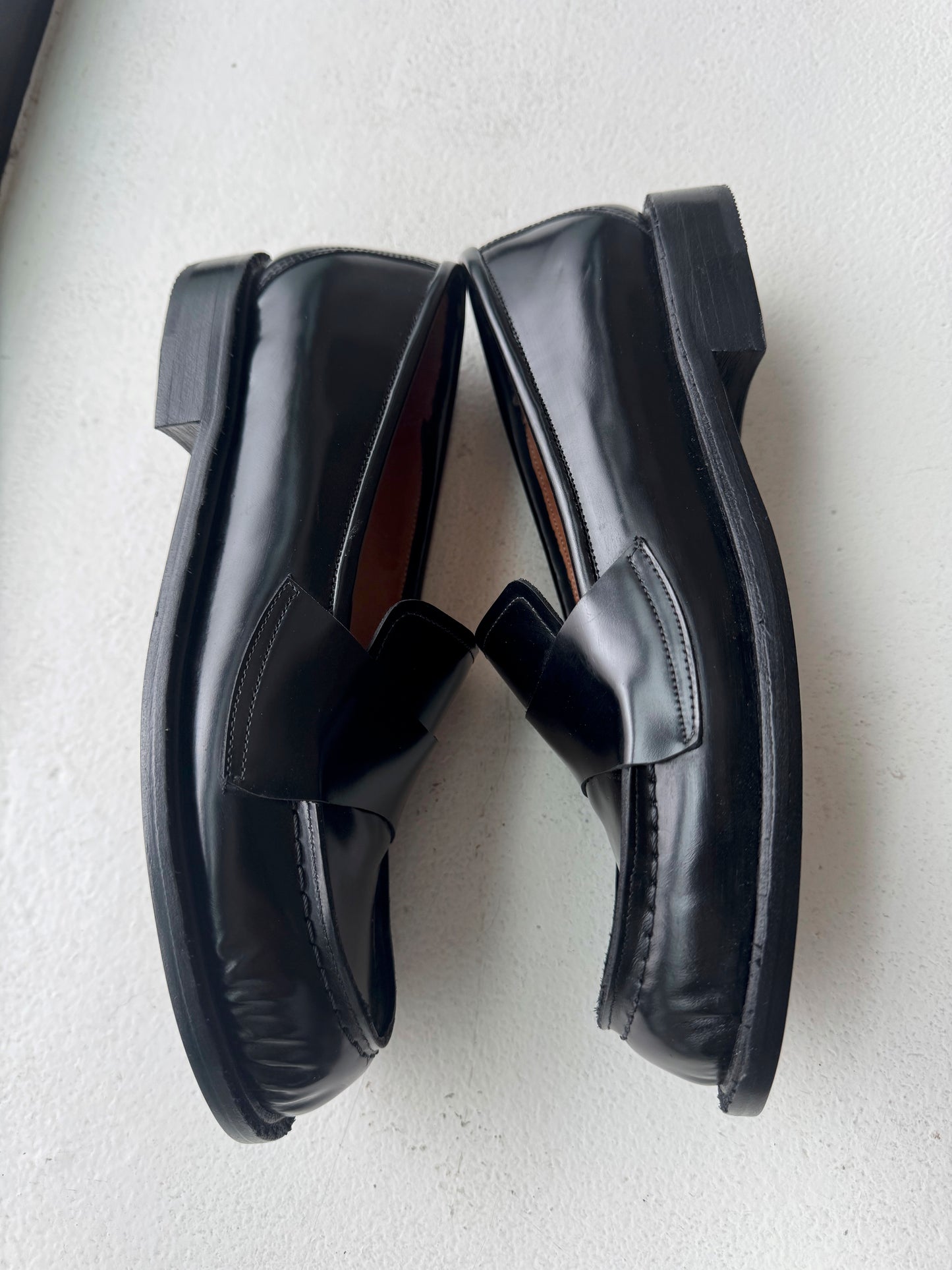 Sofia Loafer in Black Patent Size 38