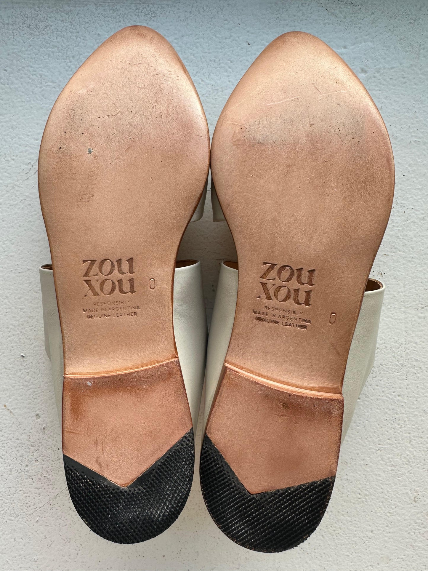 Mule in Marfil Size 40