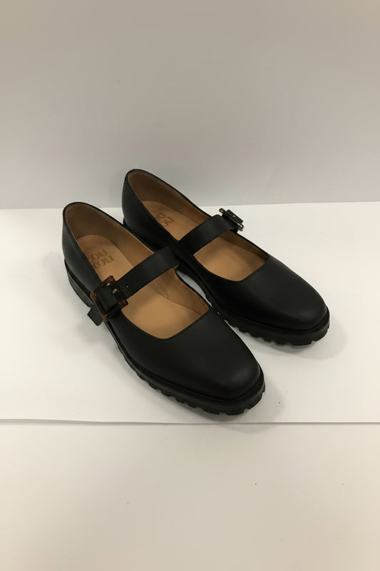 Uchi Flat in Matte Black Size 38