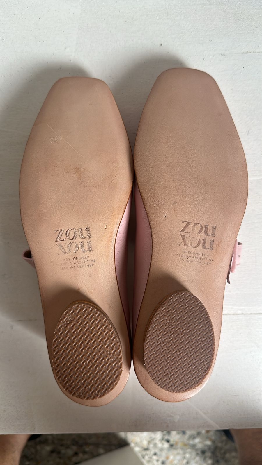 Eugenia in Pale Pink Size 37