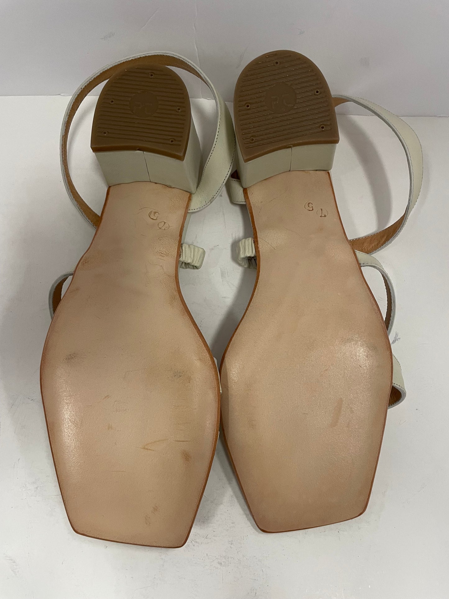 Delfina Sandal in Marfil Size 37.5