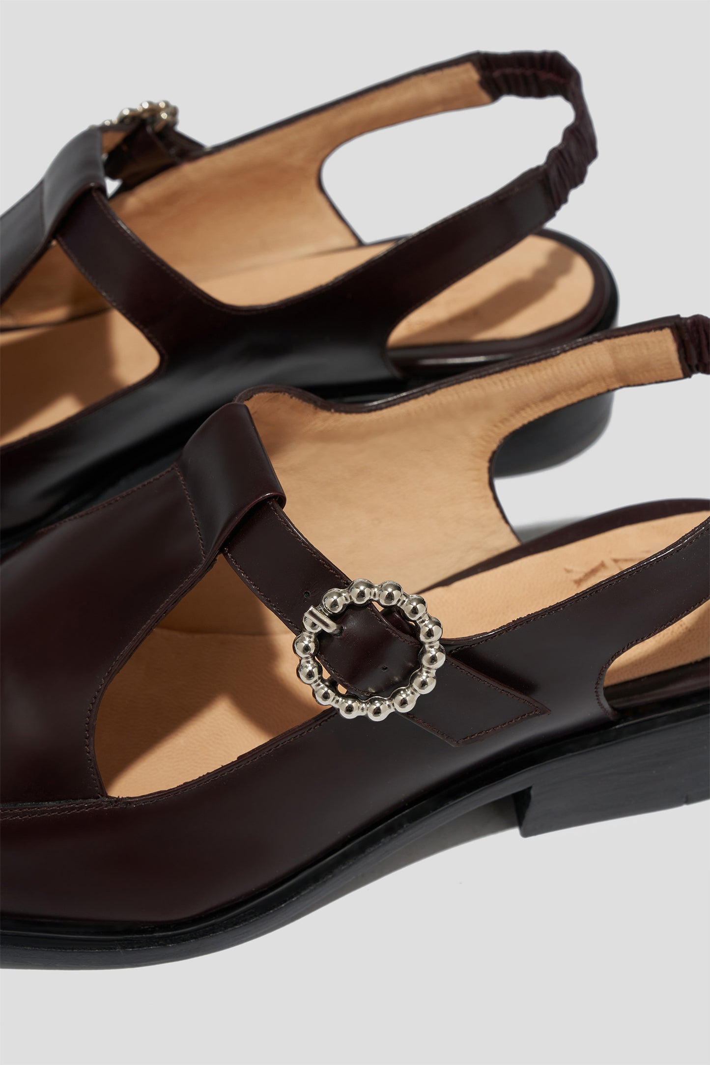 Diega T-Strap Slingback in Tannat (USA)