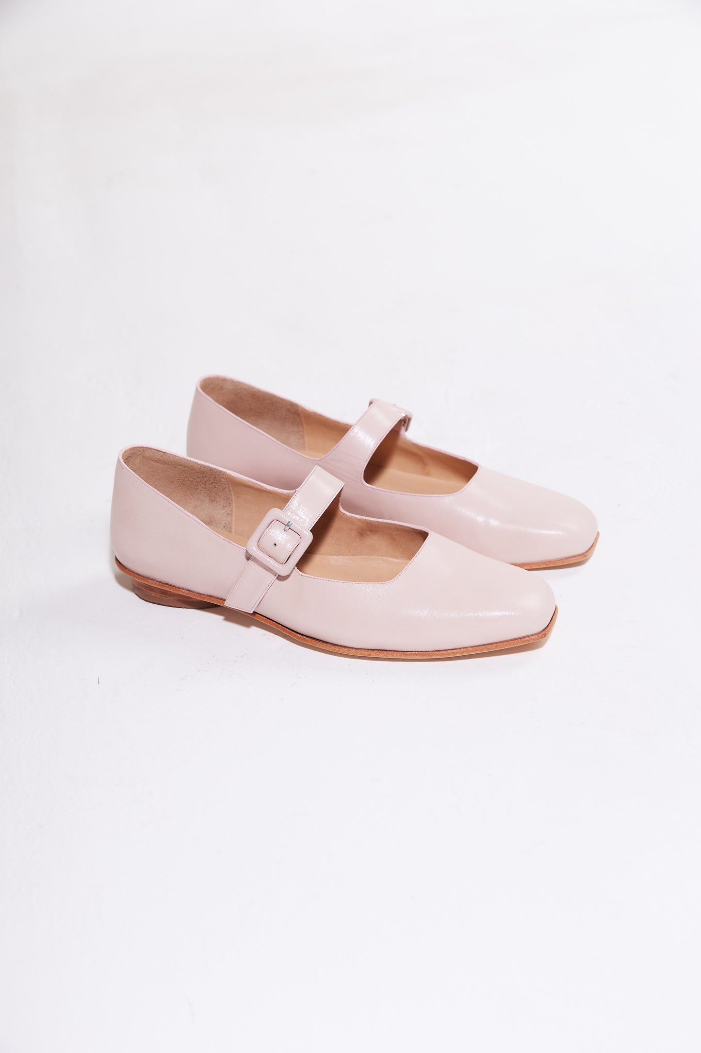 Eugenia Flat in Pale Pink (USA)