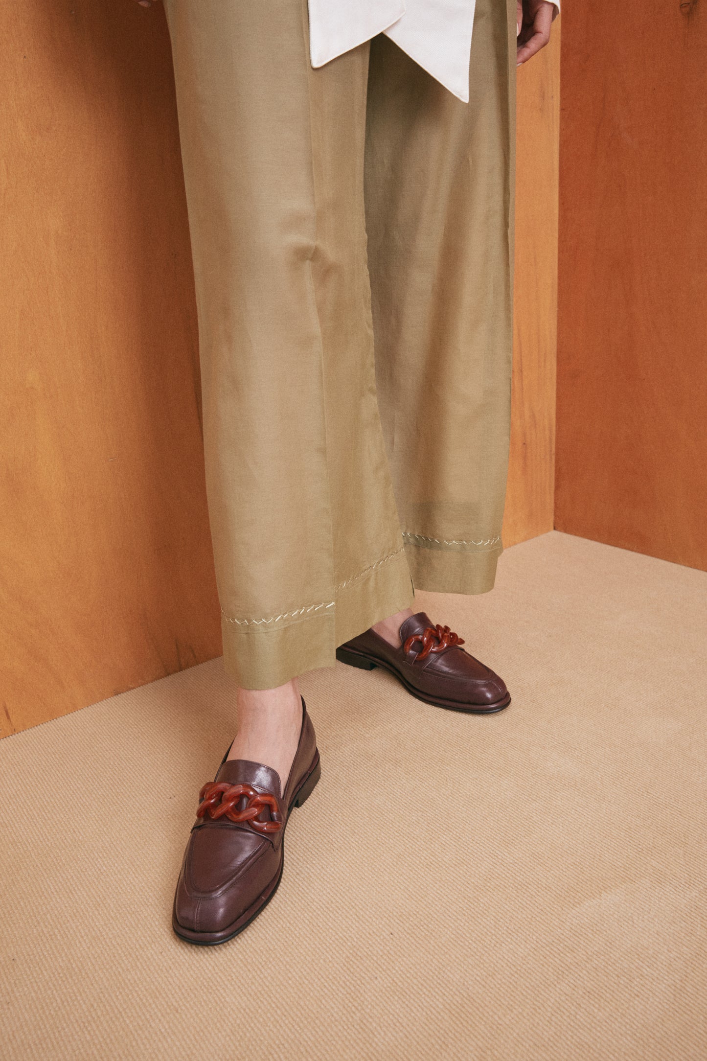 Alma Loafer in Pinot/ Amber (USA)