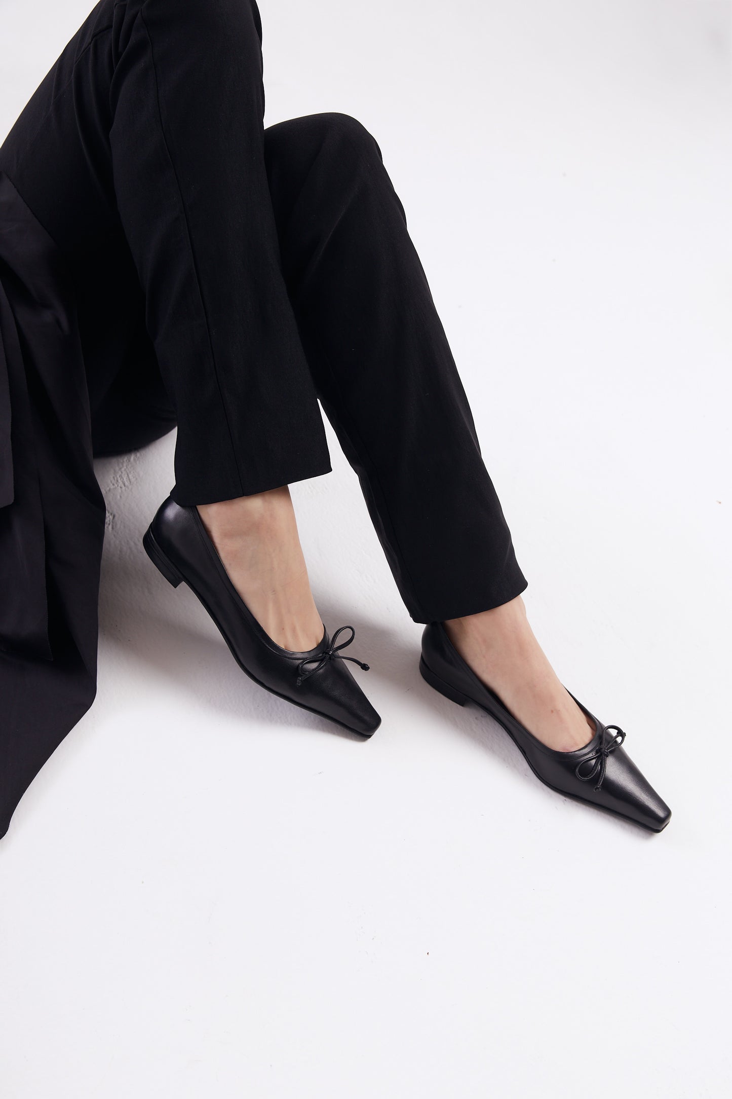Ema Flat in Black Size 40