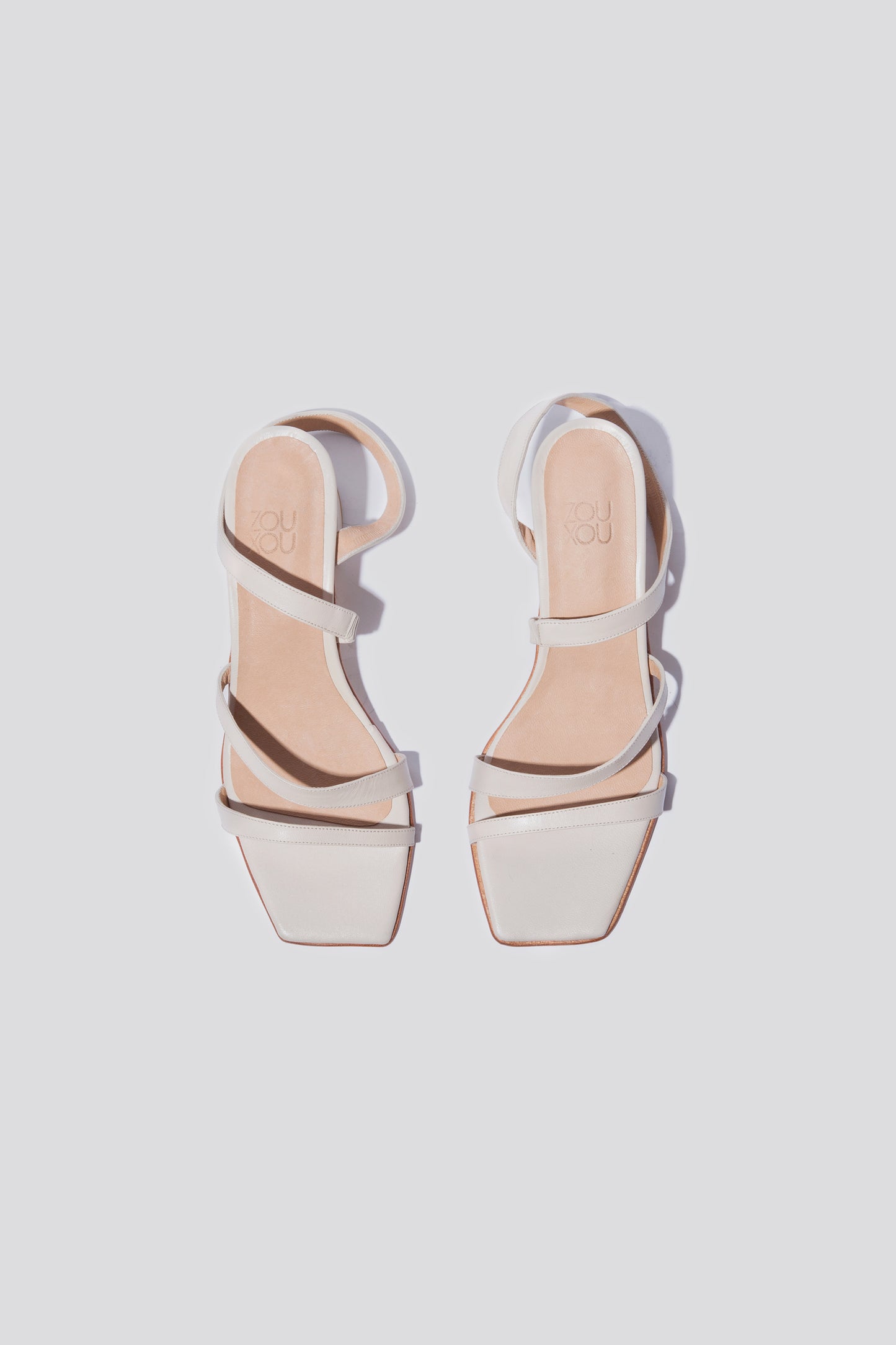 Delfina Sandal in Marfil