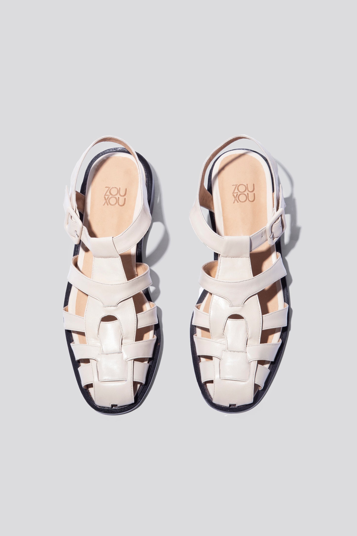 Franca Sandal in Marfil