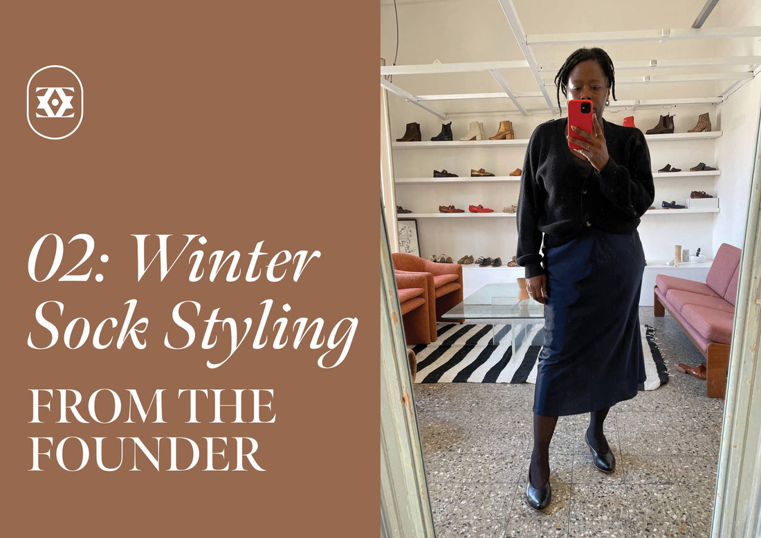 How to Wear Socks with Pants Stylishly this Winter - Dressed for My Day