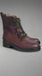 Low Roma Lace Up Boot in Tannat Size 40