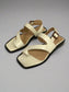 Anto Sandal in Marfil Size 38