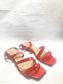 Mar Sandal in Tomato Size 39