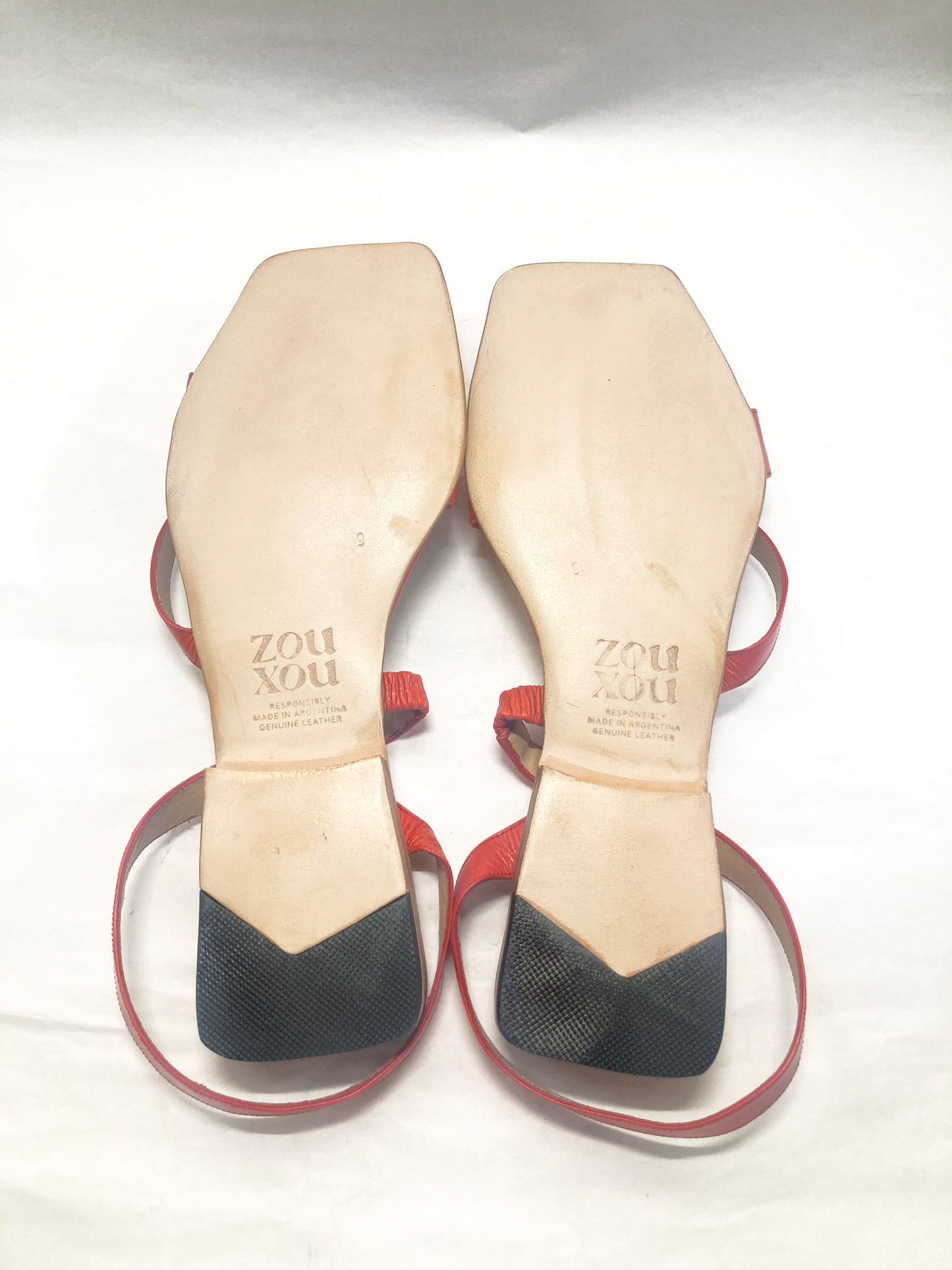 Mar Sandal in Tomato Size 39