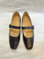 Eugenia Flat in Black Size 41