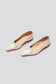 Ema Bow Ballet Flat in Marfil