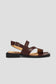 Anto Slingback Thong Sandal Plum