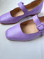 eugenia flat in lilac size 39