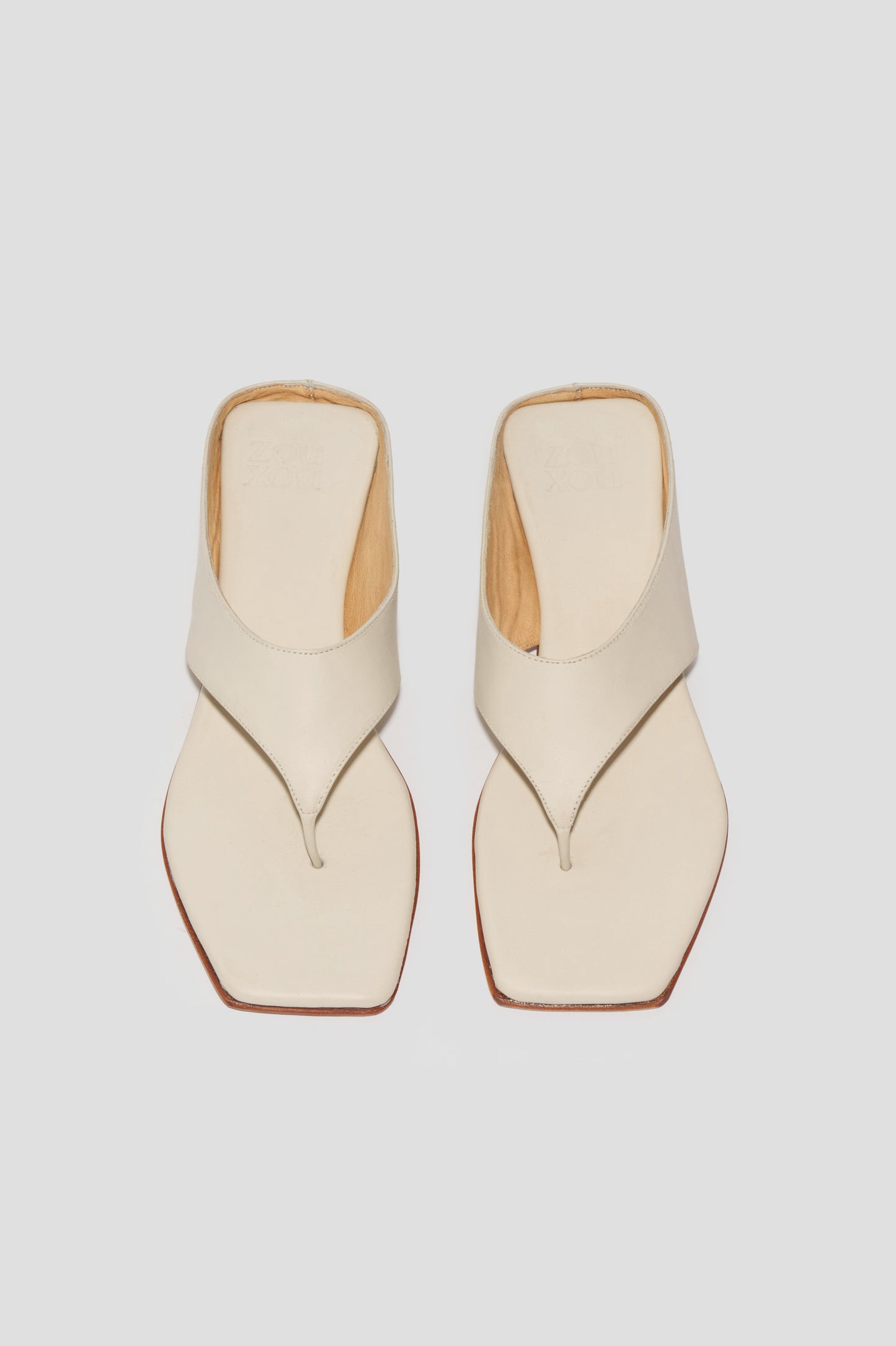 Nara Thong Sandal in Marfil