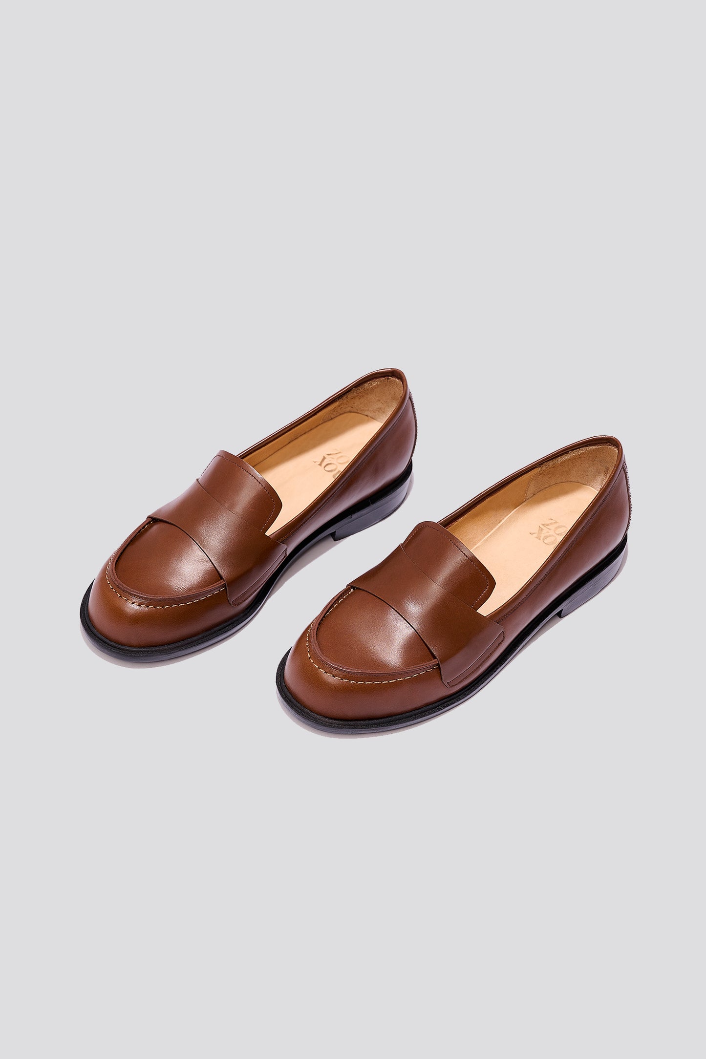 Sofia Loafer in Burnt Caramel