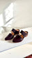 Mule in Mulberry Size 41