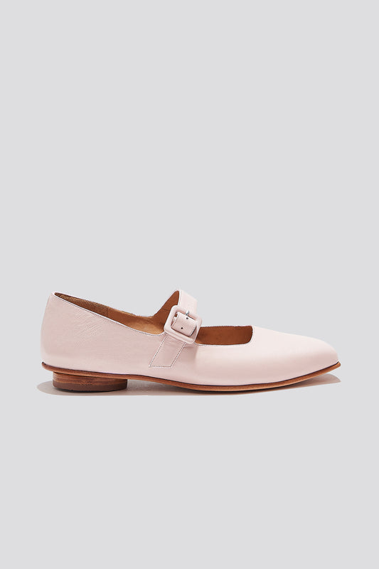 Eugenia Flat in Pale Pink (USA)