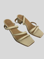 Delfina Sandal in Marfil 39.5