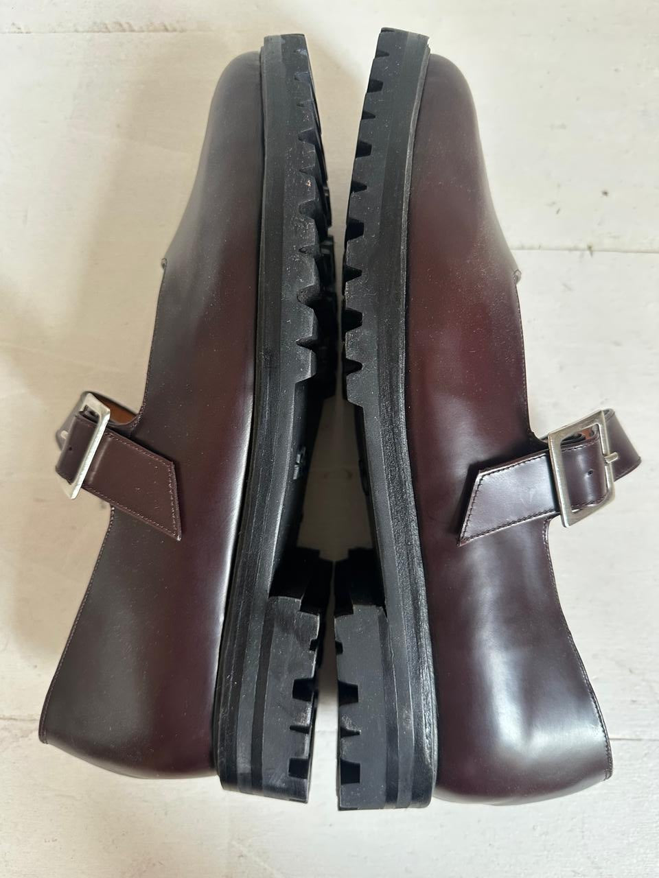 Uchi Flat in Tannat Size 42
