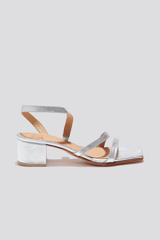 Delfina Sandal in Silver (USA)