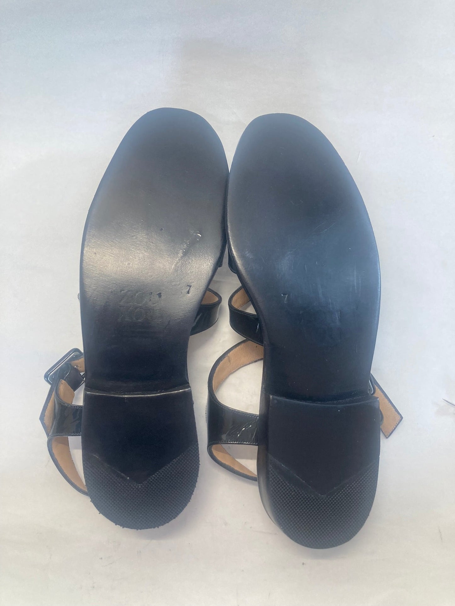 Franca Sandal in Black Patent Size 37