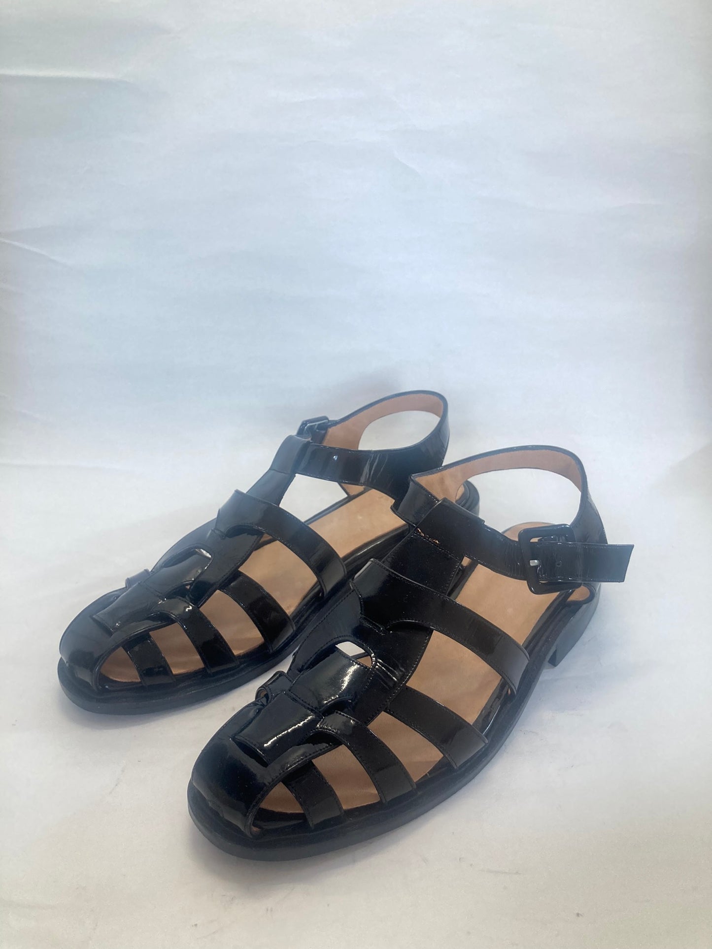 Franca Sandal in Black Patent Size 37