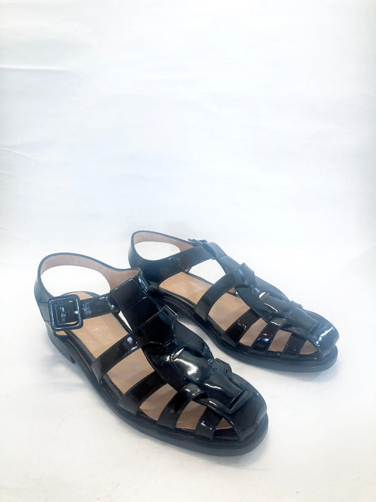 Franca Sandal in Black Patent Size 37