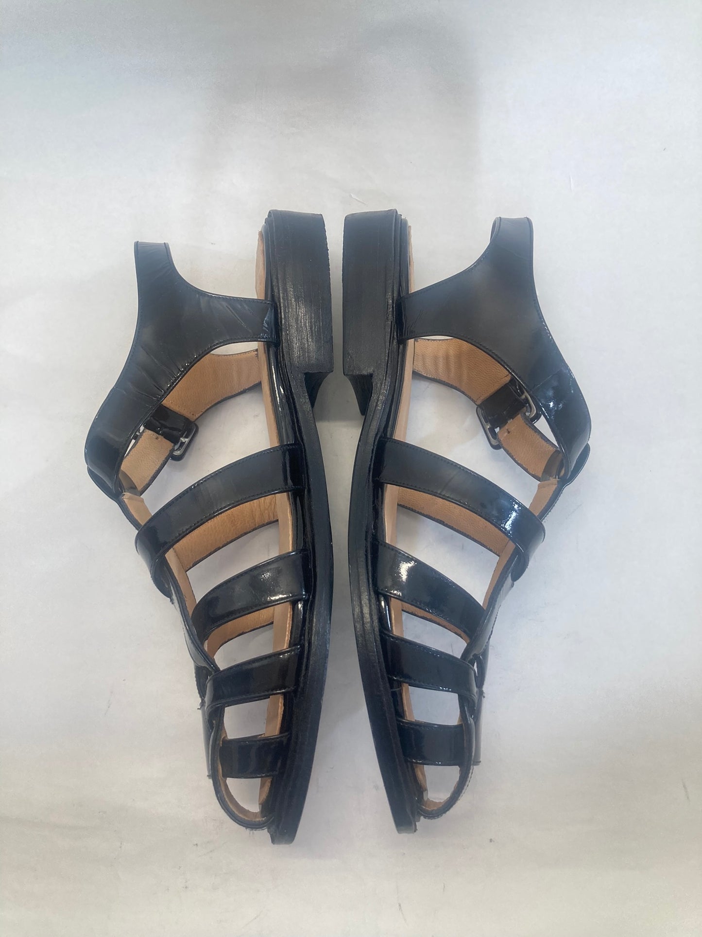 Franca Sandal in Black Patent Size 37