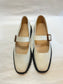 Uchi Flat in Marfil SIze 40