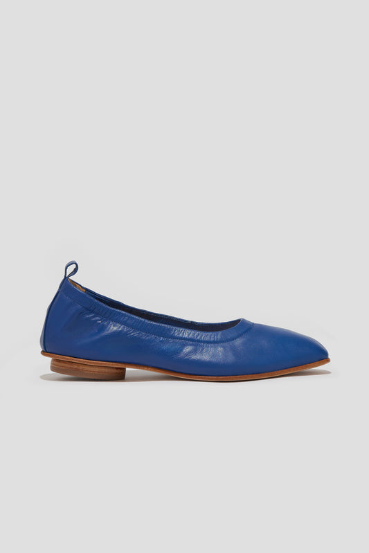 Daria Glove Flat in Cobalt