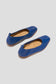 Daria Glove Flat in Cobalt