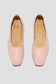 Daria Glove Flat in Pale Pink