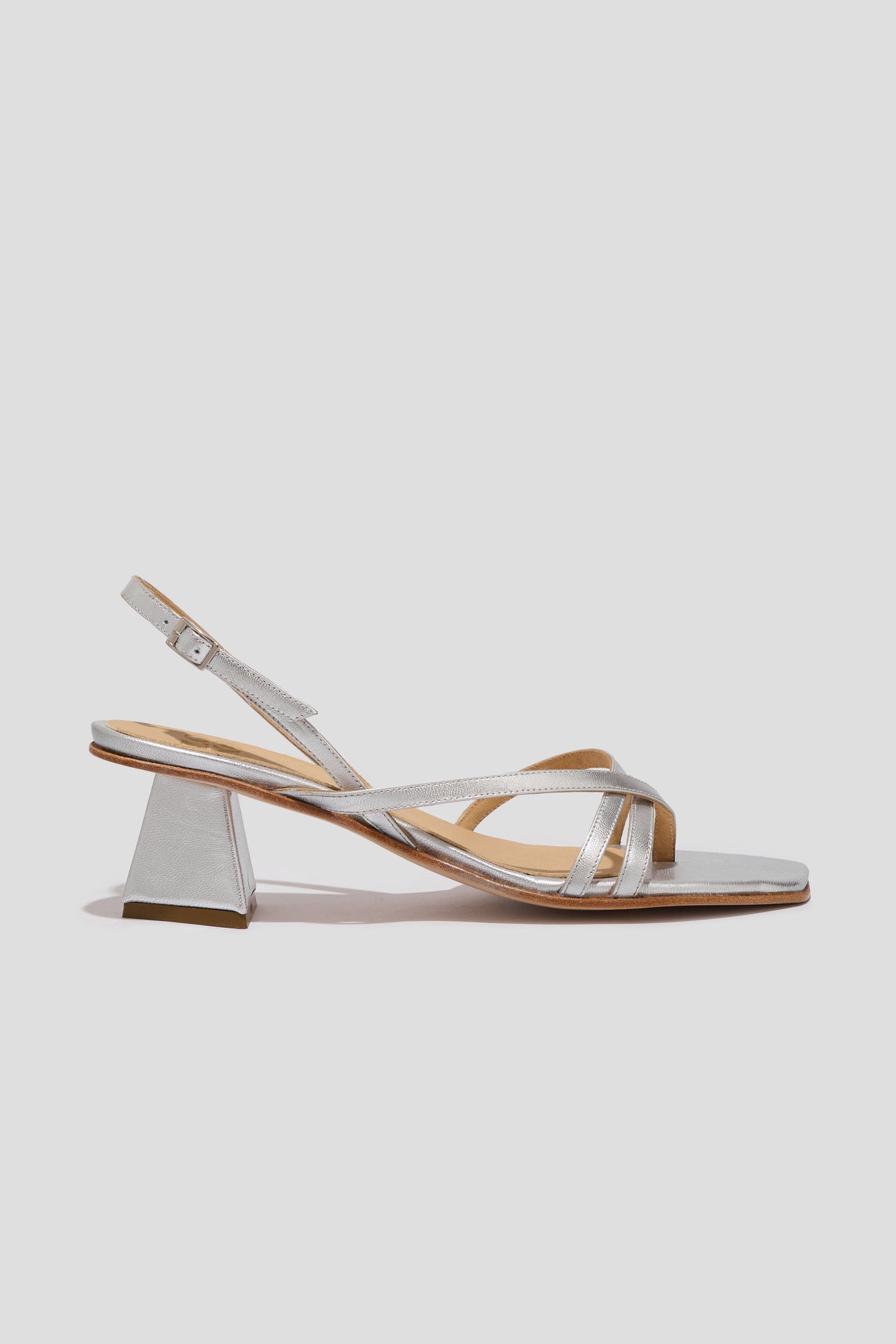 Luz Strappy Sandal in Silver