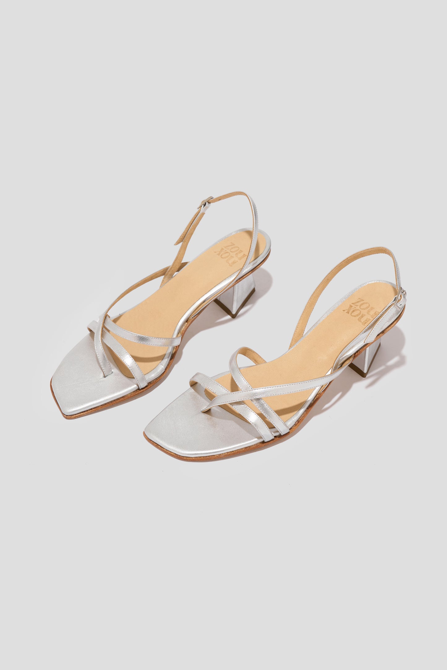 Luz Strappy Sandal in Silver