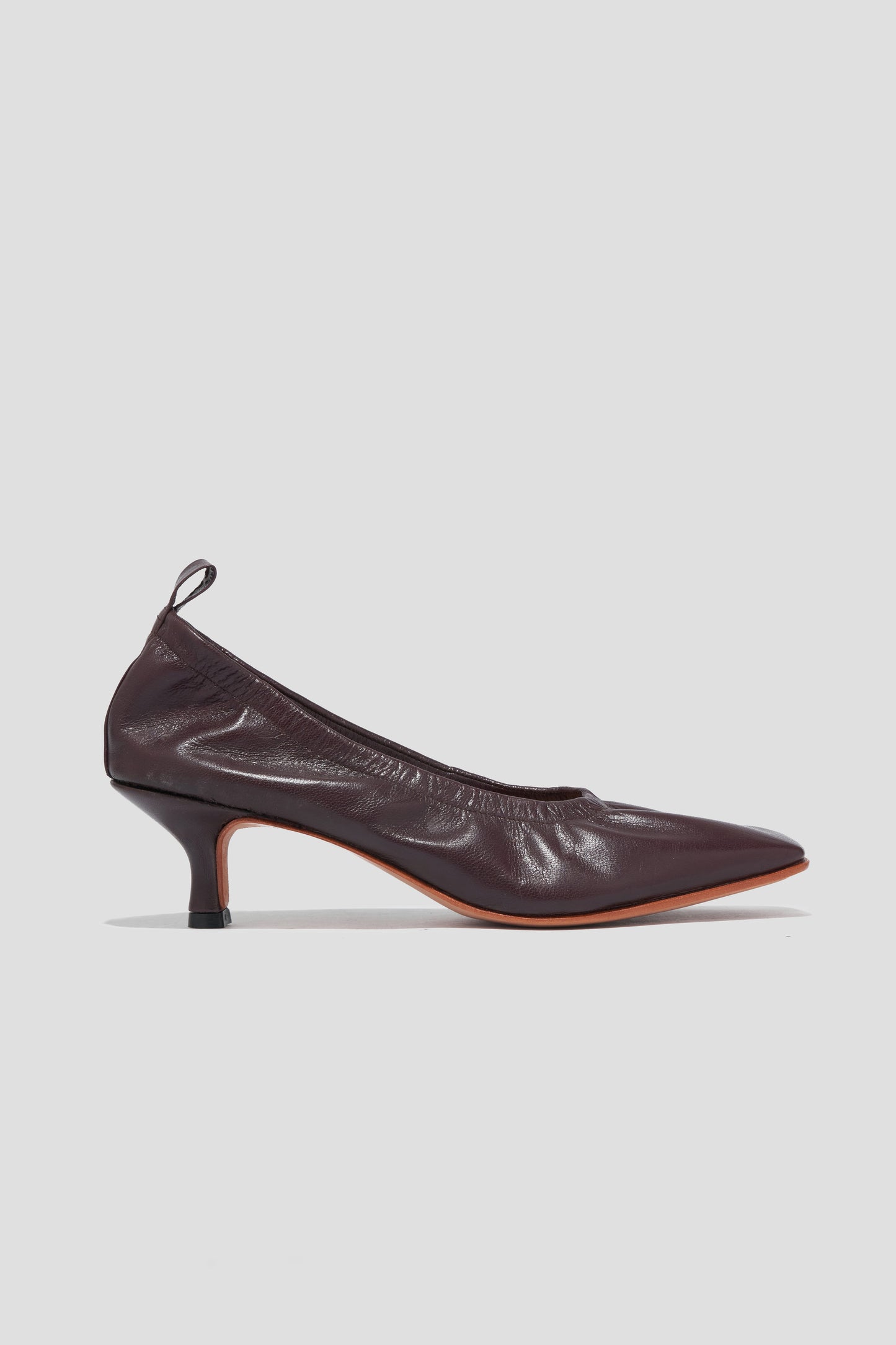 Carmen Ballet Pump in Pinot