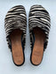 Charo Clog in Zebra Size 39