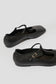 Juana T-Strap Flat in Black - PRE-ORDER