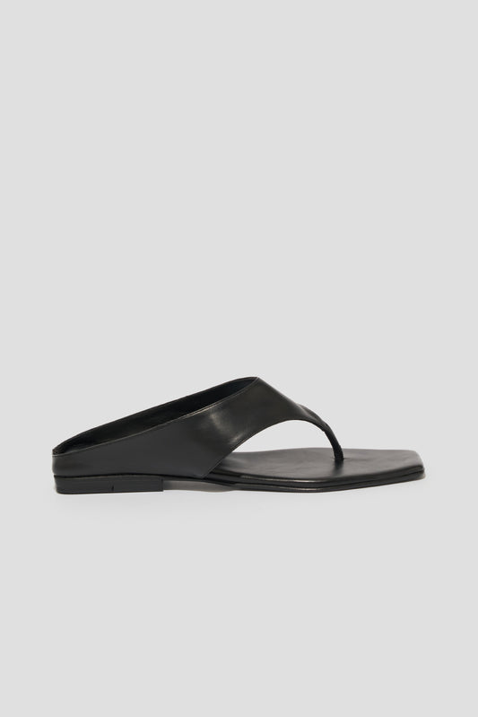 Nara Thong Sandal in Black