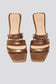 Lagos Thong Sandal in Bronze