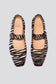 Eugenia Flat in Zebra